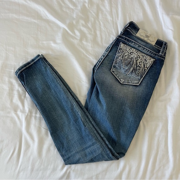Miss Me Jeans with Embellished Back - Picture 1 of 8